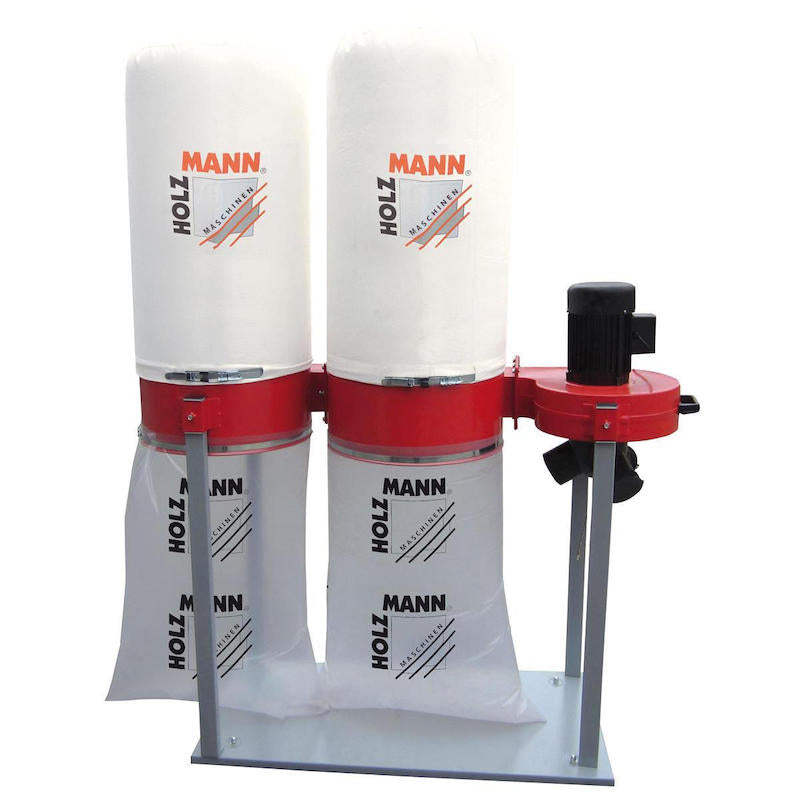 Holzmann ABS4000 230V Heavy-Duty Dual-Bag Industrial Dust Collector