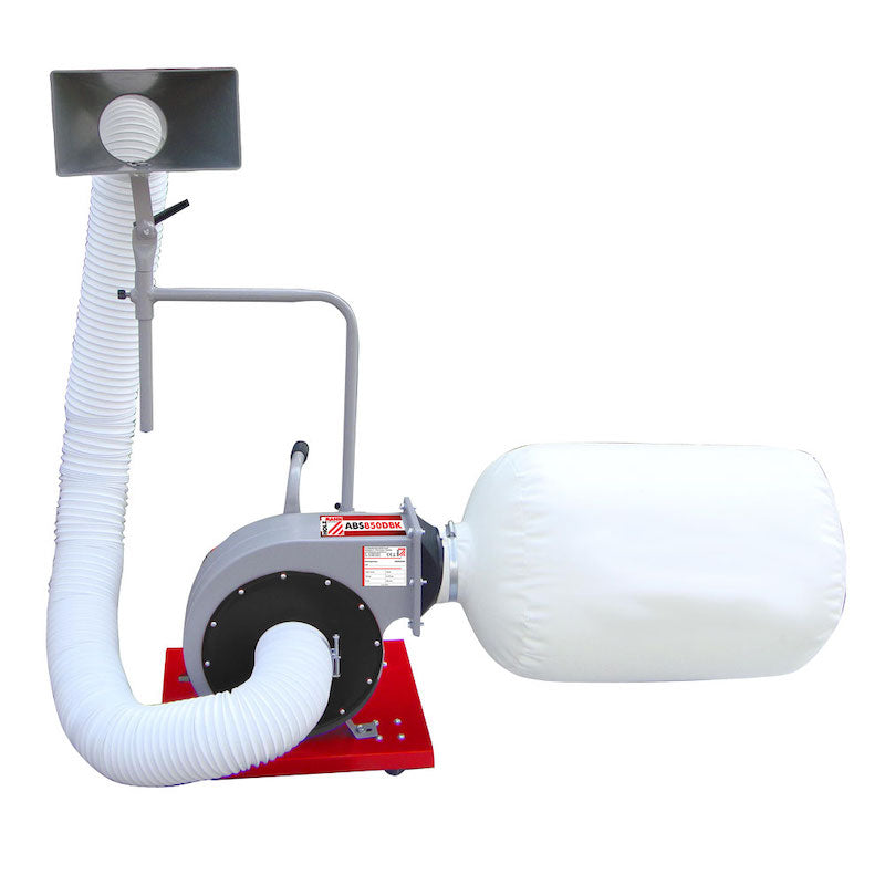 Holzmann ABS850DBK 230V Mobile Workshop Dust Collector