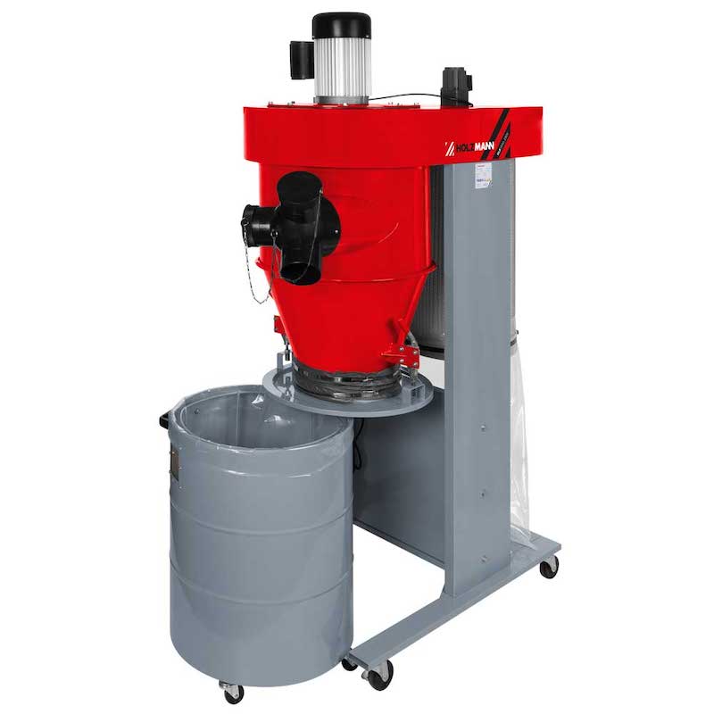 Holzmann RLE1500 230V Professional Cyclone Dust Collector with Remote Control