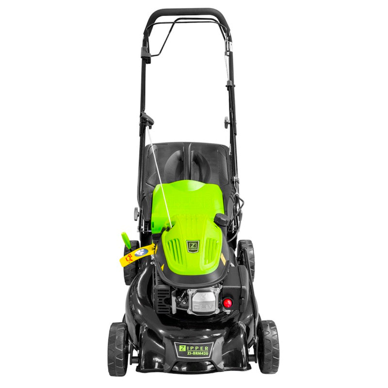 Zipper ZI-BRM420 42cm Self-Propelled Petrol Lawn Mower