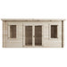 Store More Ashley Pent Log Cabin Garden Room - PT-5.0m x 4.0m